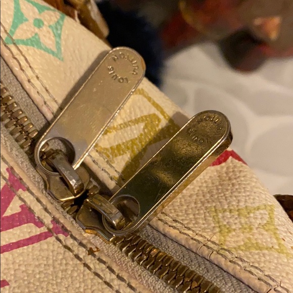 COPY - Louis Vuitton multicolor Murakami Satchel Alma - Picture 10 of 16